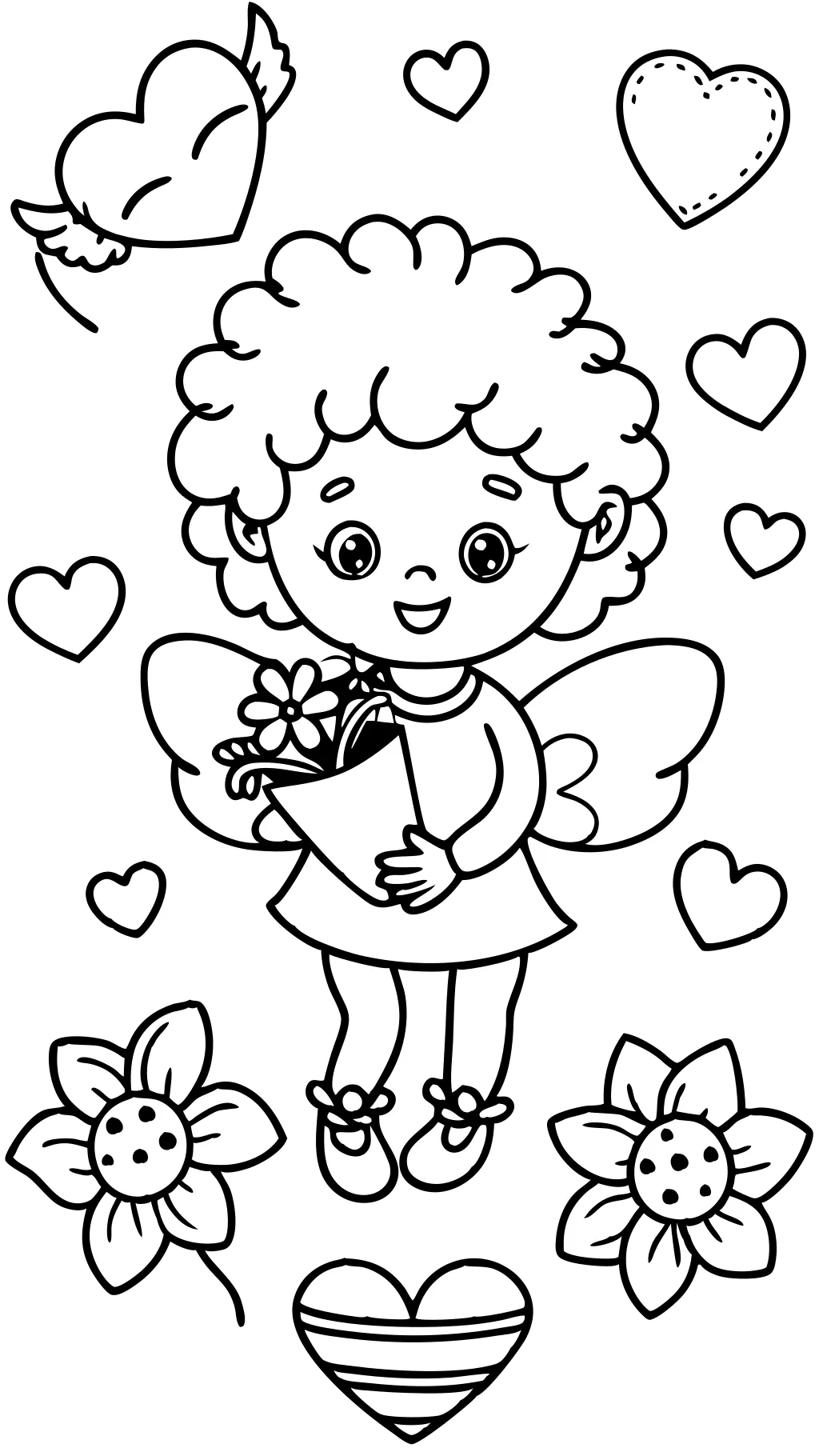 coloriages de la Saint-Valentin imprimables